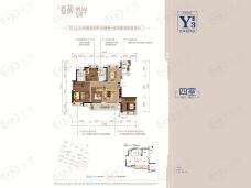 实地蔷薇熙岸Y3户型户型图