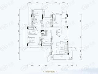 龙光玖悦城A1户型户型图