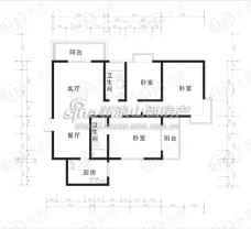 祥和名邸户型4三室两厅两卫139.50平米在售户型图