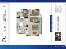 中蓝·香溪湾D户型户型图