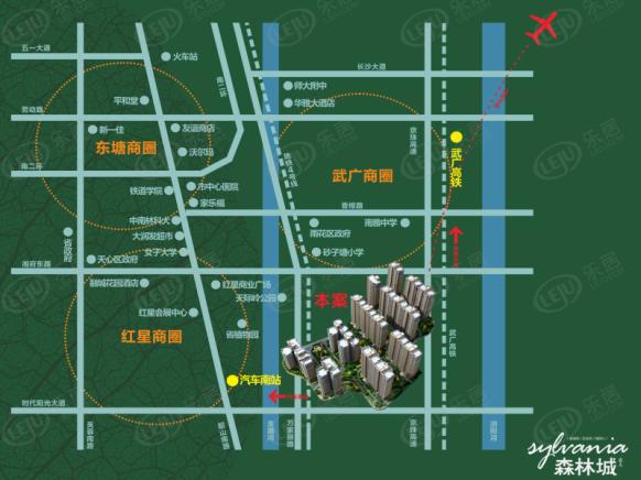 位置交通图