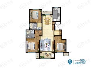 燕阳花溪地C户型户型图