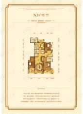 通力紫园通力紫园大平层N3户型（跃层下）户型图