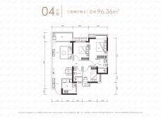 万象华府04户型户型图