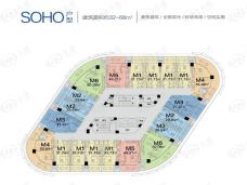 新田城(海豚湾)SOHO 户型32-68平户型图