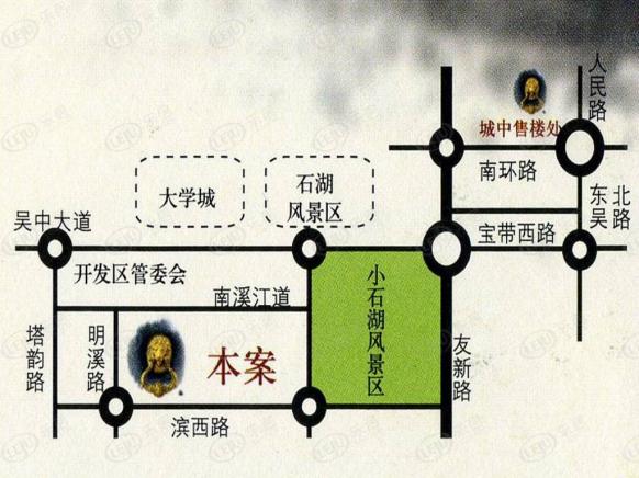 位置交通图