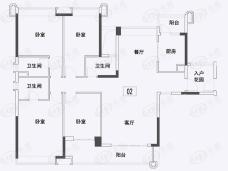 保利罗兰国际26栋02户型户型图