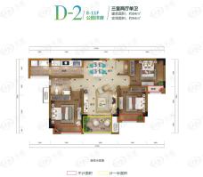 逸合山语城D-2户型图