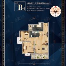 南洋金谷B4户型户型图