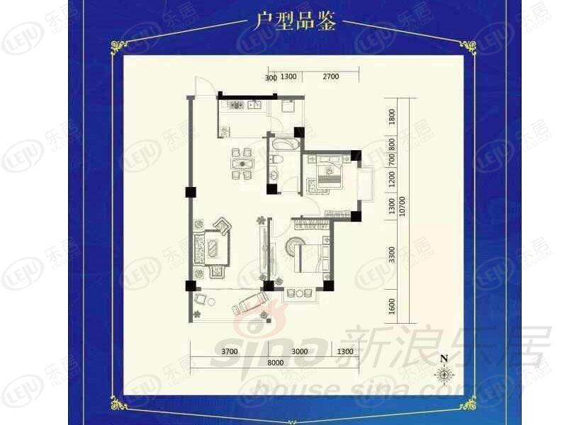 海韵豪庭户型一览 户型面积79~92㎡