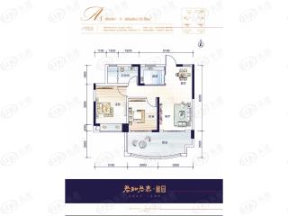 海棠·泰岳府A1户型户型图