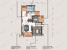 天丰御品园04户型户型图