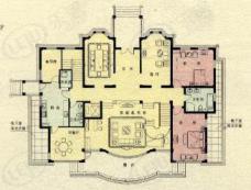 西郊新典别墅房型: 单栋别墅;  面积段: 472.12 －1036.8 平方米;户型图