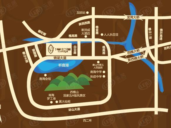 位置交通图