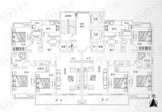 苏建阳光新城3室2厅2卫户型图