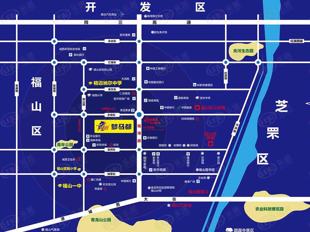 福海路板块商圈梦马都最新报价新鲜出炉，约8500元/㎡，户型面积74.88~119.77㎡