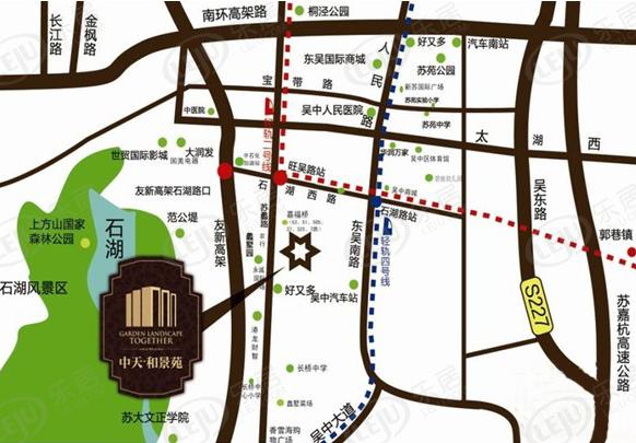 位置交通图