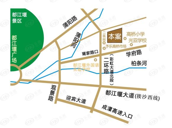 位置交通图