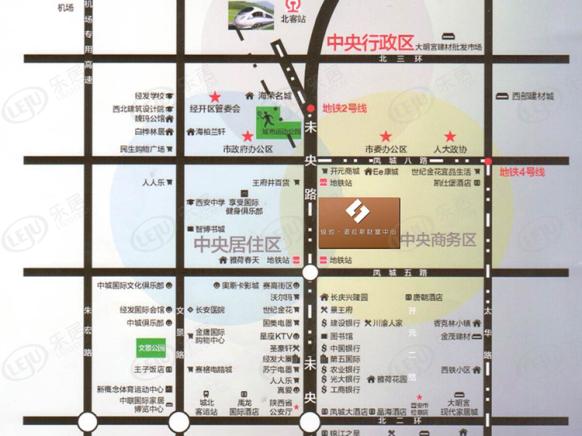 位置交通图