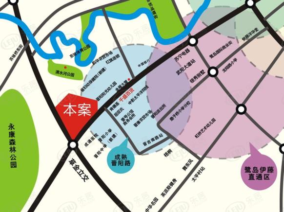 位置交通图