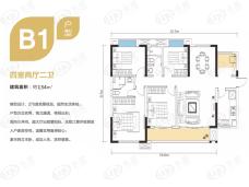 兰亭湾畔B1户型图