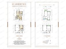 昕晖澎溪壹号4室2厅2卫户型图