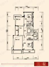 惠州星河丹堤环溪官邸(类独栋）三层251.4-户型图