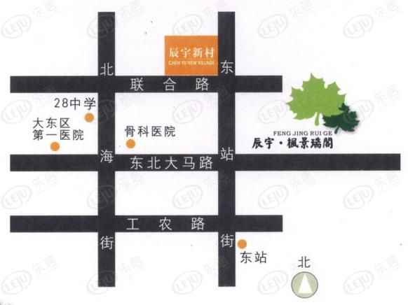 位置交通图