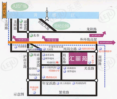 位置交通图