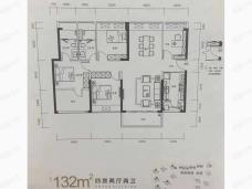 京基御景半山4室2厅2卫户型图