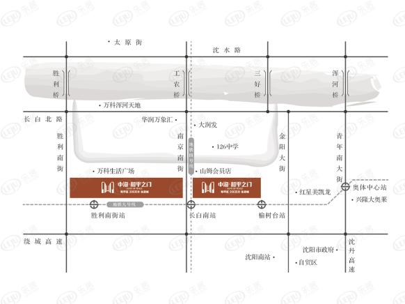 位置交通图