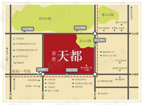 位置交通图