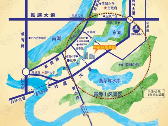 位置交通图