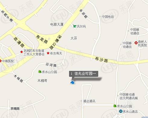位置交通图