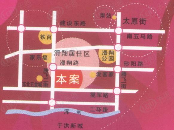 位置交通图