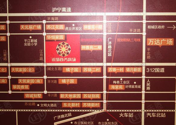 位置交通图