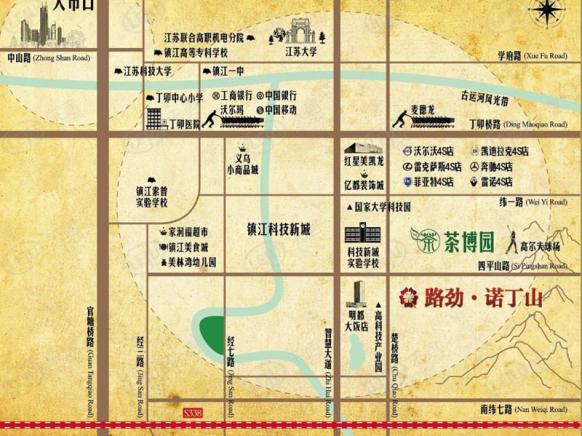 位置交通图