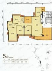 捷和广场6座01单位户型图