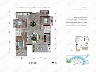 轨道御珑壹号城149㎡户型户型图