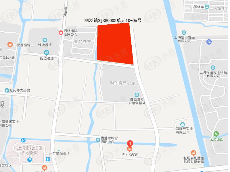 上海青浦格力公园海德住宅正在热销中 户型面积104㎡