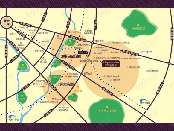 位置交通图
