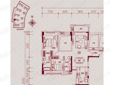 保利公园里6座 01单位户型图