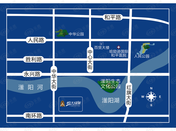 位置交通图