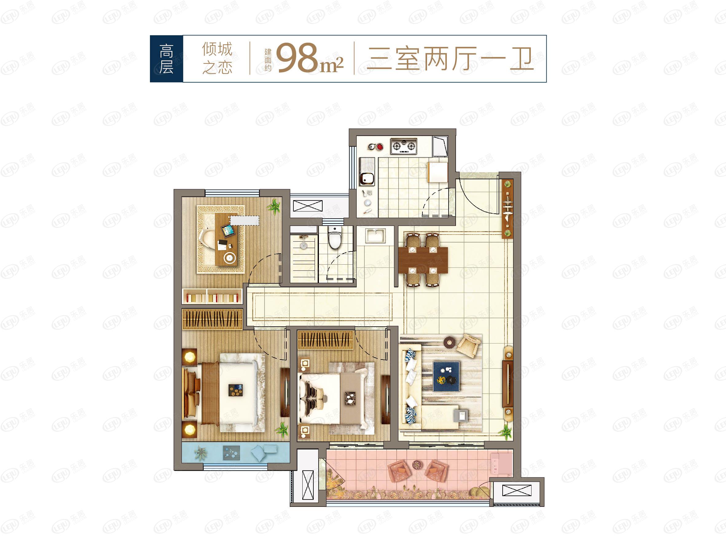 宜兴市无锡宜兴港龙湖光珑樾最新价格出来啦，约15500元/㎡，户型建面约98~139㎡