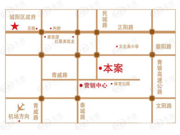 位置交通图