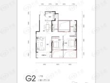 太一格7#栋G2户型户型图