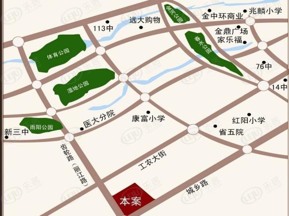 位置交通图