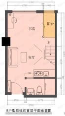 芒果公寓户型图