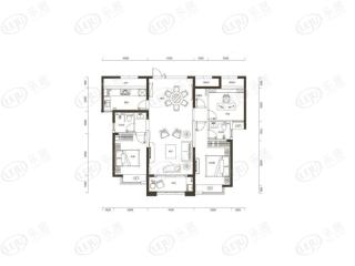 福星惠誉福星华府·峯境C户型户型图