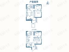 广州城投保利金沙大都汇舒适三房户型户型图